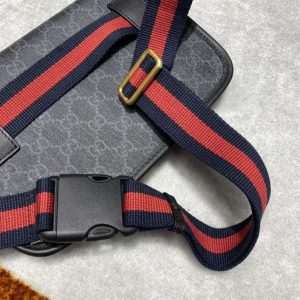 GG Black belt bag - GBB47