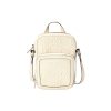 Gg Embossed Mini Bag In White Leather GMB016