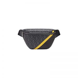 Fendi Gray Fabric Belt Bag - FPD27