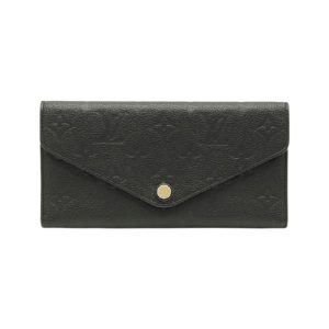 "Louis Vuitton Noir Josephine Monogram Wallet - WPR074"