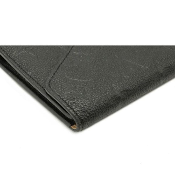 "Louis Vuitton Noir Josephine Monogram Wallet - WPR074"