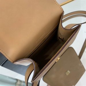 Kaia North/South Satchel In Vegetable-Tanned Leather - YPS12