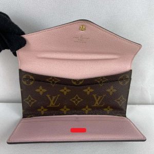 Louis Vuitton Pink Josephine Monogram Wallet - WPR072
