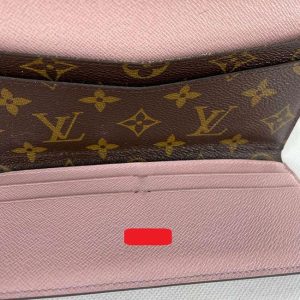 Louis Vuitton Pink Josephine Monogram Wallet - WPR072