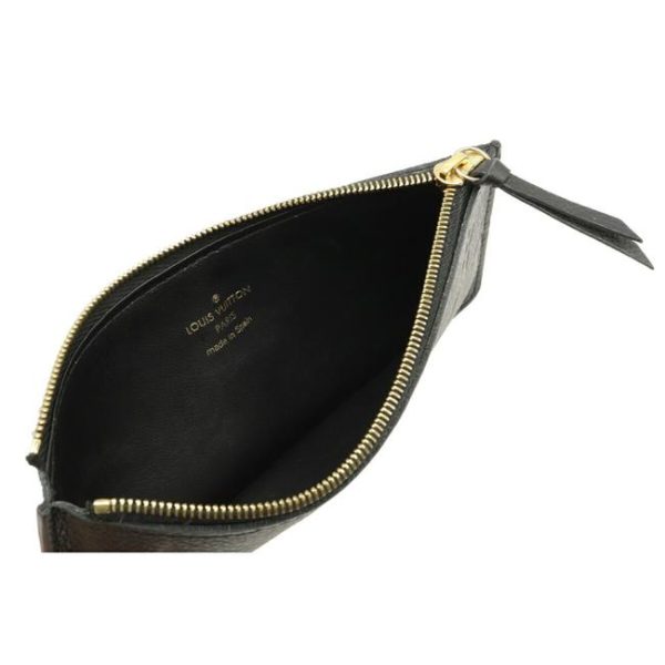 "Louis Vuitton Noir Josephine Monogram Wallet - WPR074"