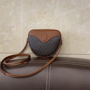 Le Monogramme Cœur Bag In Canvas And Smooth Leather - YPS14