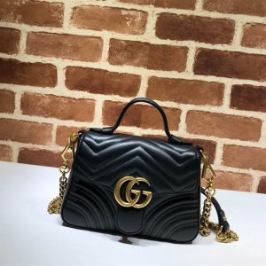 GG Marmont mini top handle bag - GHB123