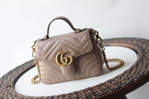 GG Marmont mini top handle bag - GHB125