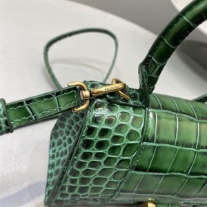 Women'S Hourglass Small Handbag In Forest Green - BHB12