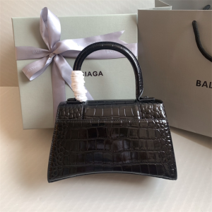 Women'S Hourglass Small Handbag In Black - BHL01
