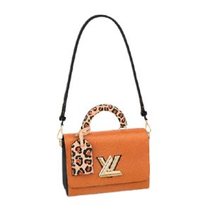 Louis Vuitton Twist MM Epi Leathers In Gold Cipango - LHB484