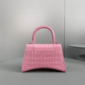 Women'S Hourglass Small Handbag In Light Pink - BHB11