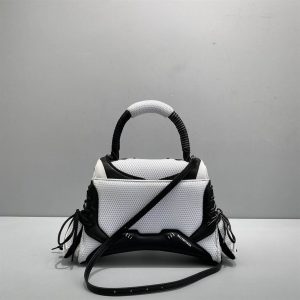 Women'S Sneakerhead Small Handbag In Black/White - BHB15
