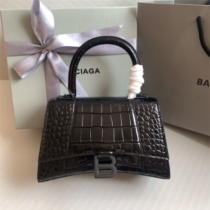 Women'S Hourglass Small Handbag In Black - BHL01