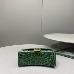 Women'S Hourglass Small Handbag In Forest Green - BHB12