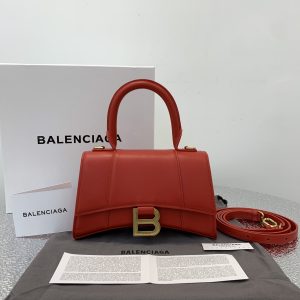 Women'S Hourglass Small Handbag In Red - BHB14