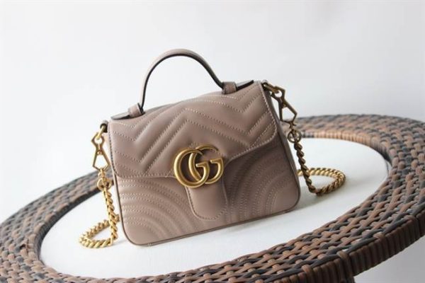 GG Marmont mini top handle bag - GHB125