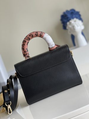 Louis Vuitton Twist MM Epi Leathers In Black - LHB483