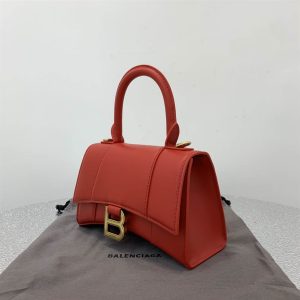 Women'S Hourglass Small Handbag In Red - BHB14