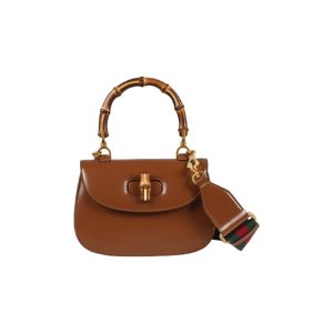 Small top handle bag with Bamboo - GHB128