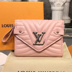 Louis Vuitton New Wave Compact Wallet Pink - WPR89