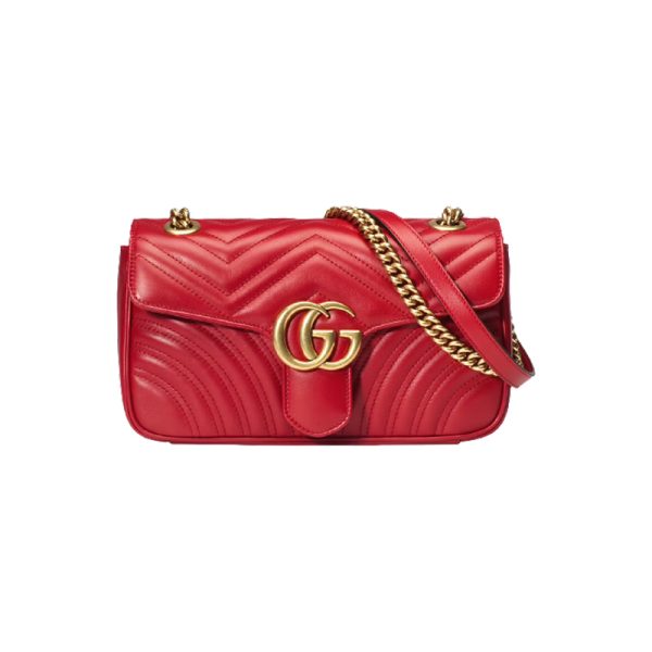 GG Marmont small matelassé shoulder bag - GHB164