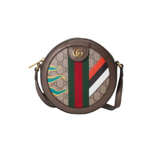 Round shoulder bag with Double G - GHB165