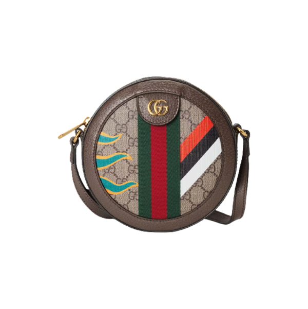 Round shoulder bag with Double G - GHB165