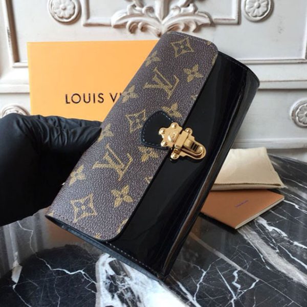 Louis Vuitton Cherrywood Wallet Black - WPR85