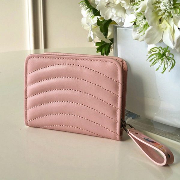 Louis Vuitton New Wave Zipped Compact Wallet Pink - WPR101