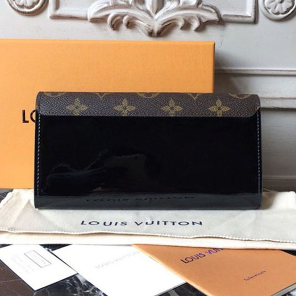 Louis Vuitton Cherrywood Wallet Black - WPR85