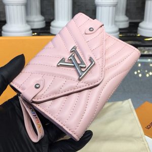 Louis Vuitton New Wave Compact Wallet Pink - WPR89