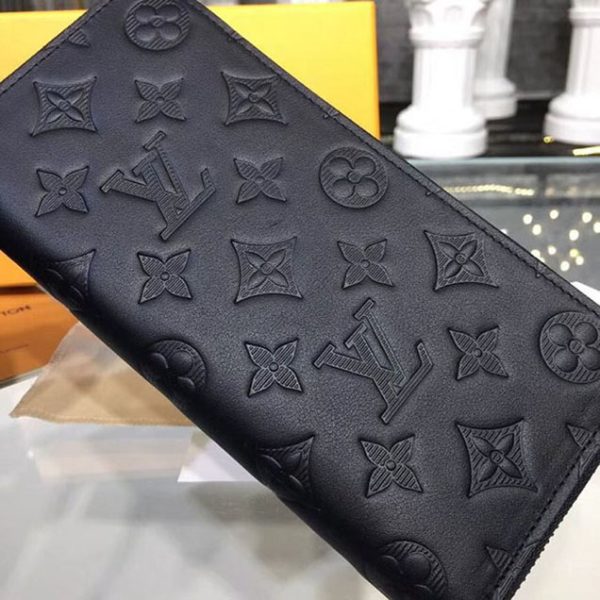 Louis Vuitton Shadow Calfskin Zippy Wallet - WPR113