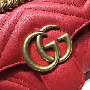 GG Marmont small matelassé shoulder bag - GHB164