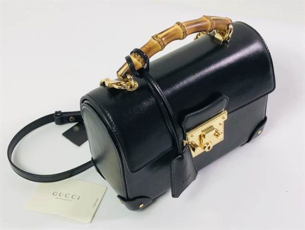 Padlock small bamboo shoulder bag - GHB186