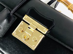 Padlock small bamboo shoulder bag - GHB186