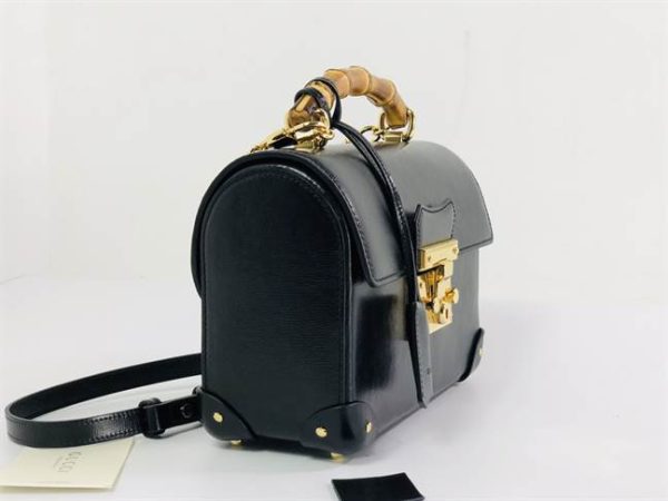 Padlock small bamboo shoulder bag - GHB186