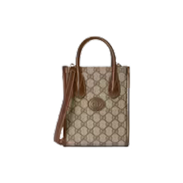 Mini tote bag with Interlocking G - GTB174