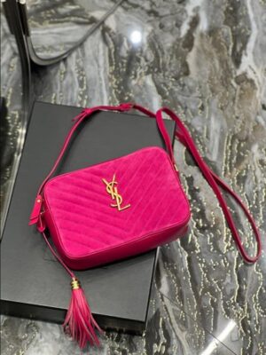 YSL Lou Camera Bag In Quilted Leather - YPS66