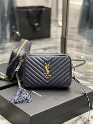 YSL Lou Camera Bag In Quilted Leather - YPS70