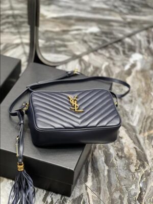 YSL Lou Camera Bag In Quilted Leather - YPS70