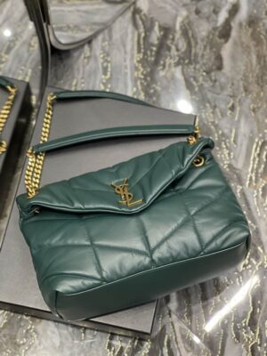 YSL Medium Puffer Leather Shoulder Bag - YPS49