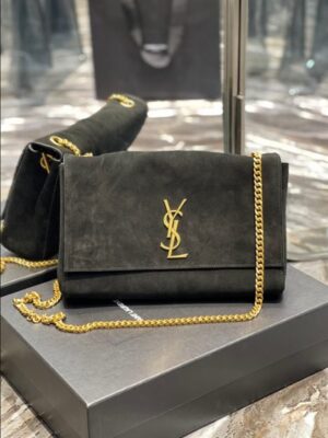 YSL Faux suede double-sided Bag - YPS141