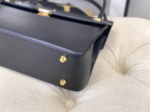 Dior Parisienne Bag Black Smooth Calfskin - DHB34