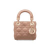 Micro Lady Dior Bag Rose Des Vents Cannage Lambskin - DHB31