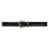 Gucci Caiman belt with crystal Horsebit - BEL19