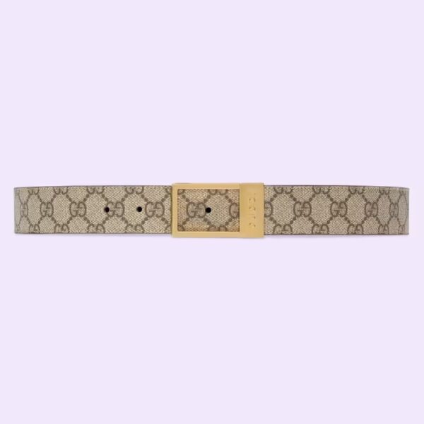 Gucci GG belt with rectangular buckle - BELT27