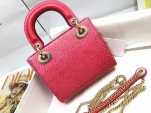 Mini Lady Dior Bag Bead Embroidery - DHB66