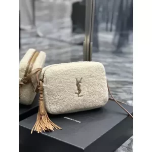 YSL LouLou Shearling Camera Bag - YPS178