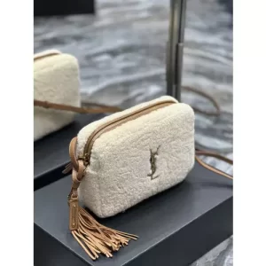 YSL LouLou Shearling Camera Bag - YPS178